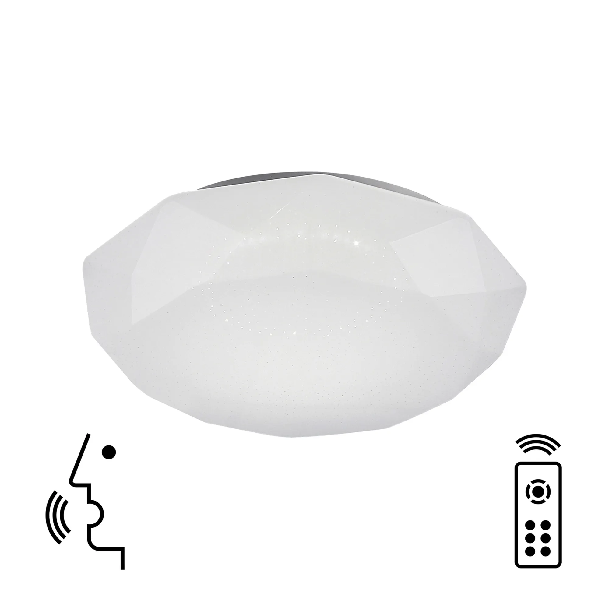 Diamante Smart Ceiling Lights Mantra Fusion Flush Fittings Diamante Smart Ceiling Lights Mantra Fusion Flush Fittings